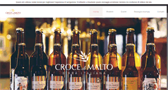 Desktop Screenshot of crocedimalto.it